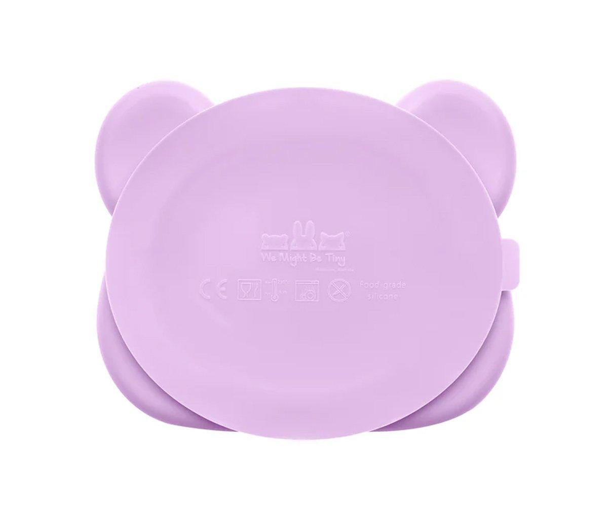 Prato Silicone c/ Ventosa - Lilac