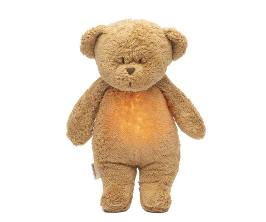 Peluche de Luz e Som -Teddy Capuccino Natur