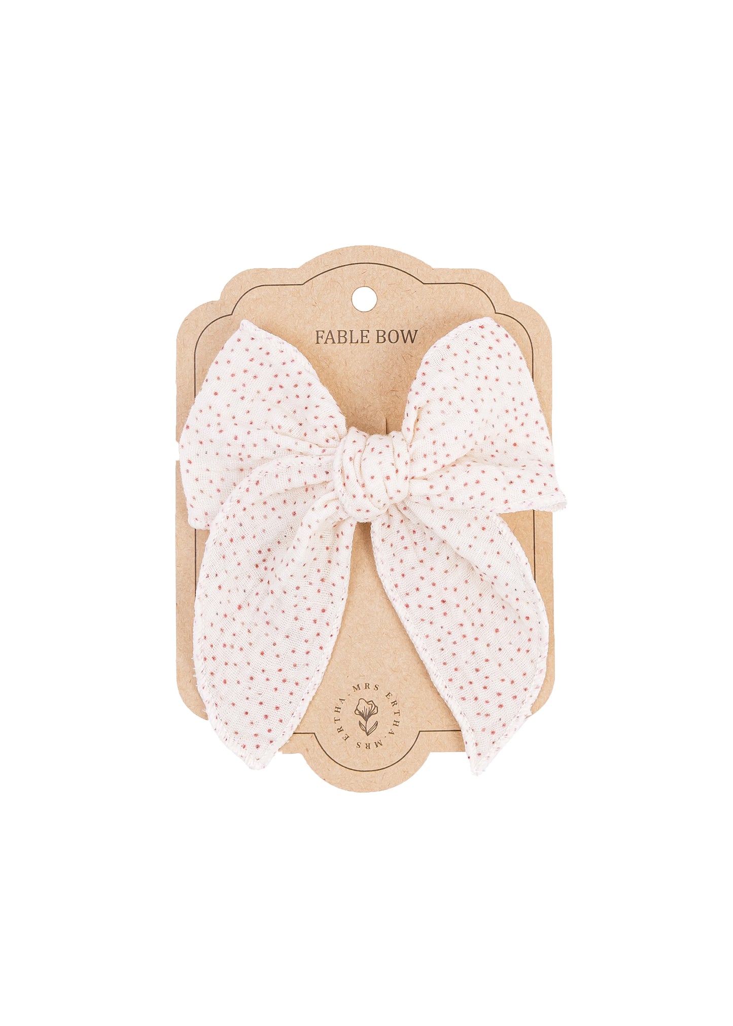 Laço Fable Bow Clip - Unique Dots