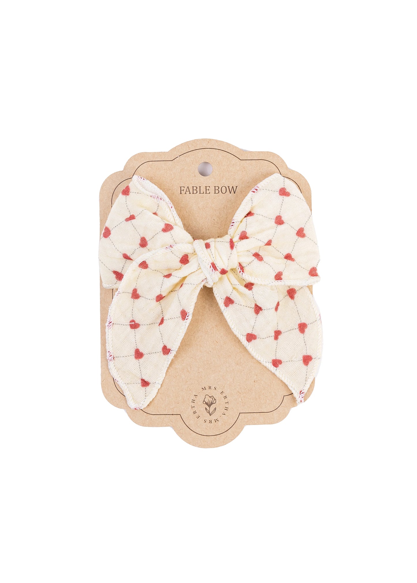 Laço Fable Bow Clip - Lovely Roots