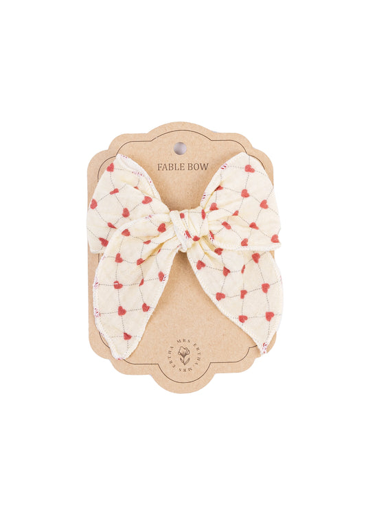 Laço Fable Bow Clip - Lovely Roots