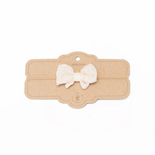 Fita elástica com laço - Little Bow Headband - Bouquet Silhouette