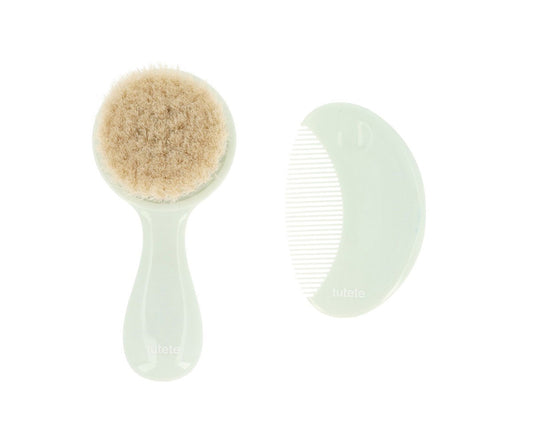 Conjunto de Escova de Cerdas Naturais e Pente - Sage