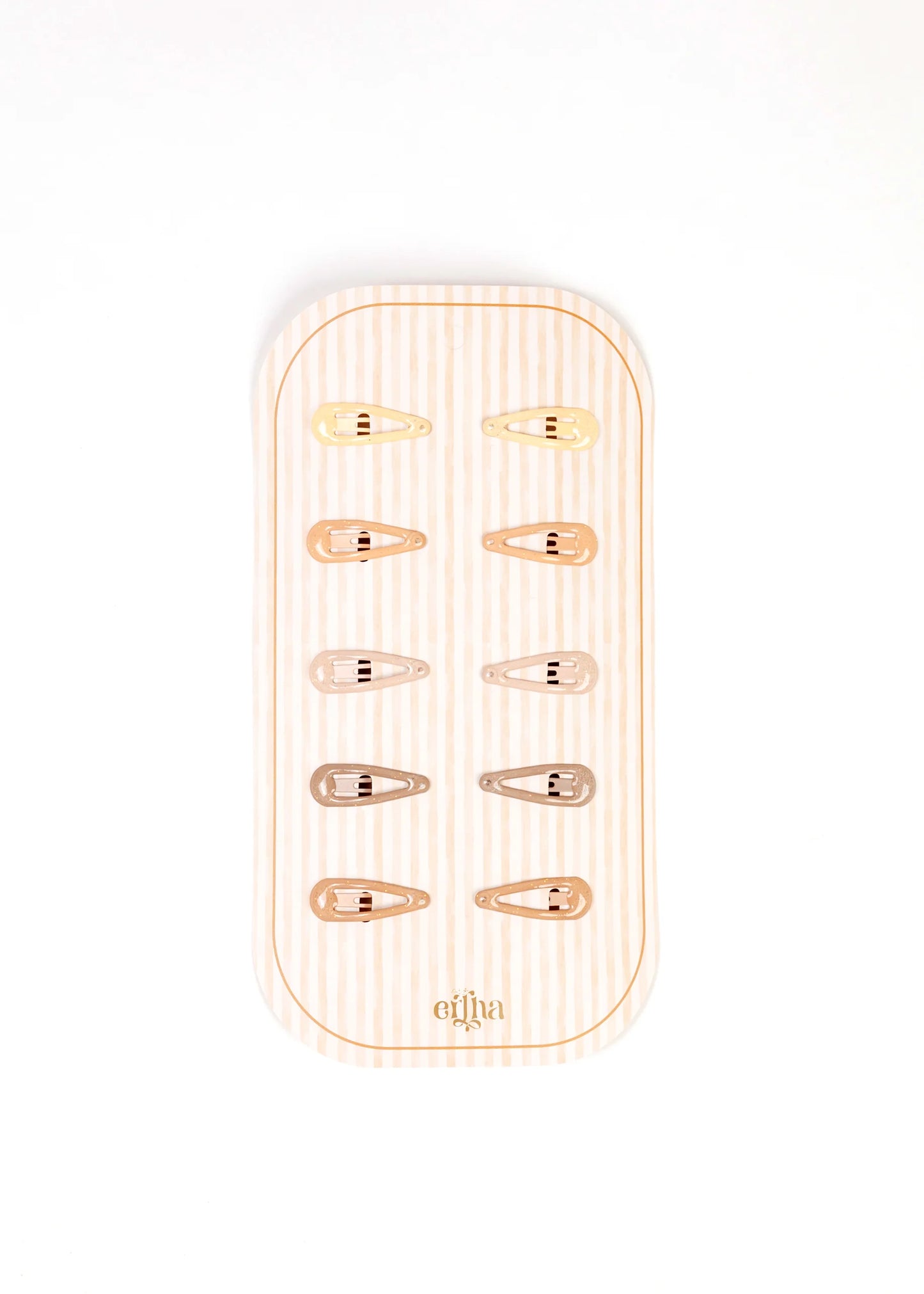 Ganchos Glitter Mini Hair Clips - Multicolor