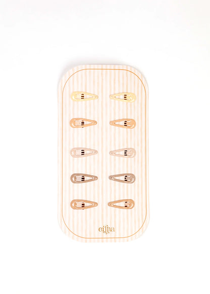 Ganchos Glitter Mini Hair Clips - Multicolor