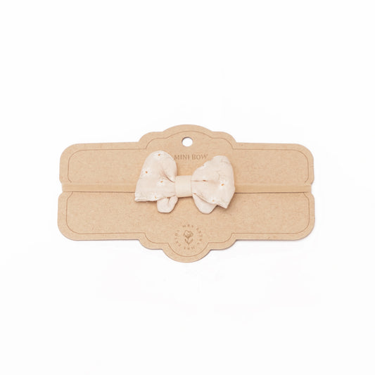 Fita elástica com laço - Little Bow Headband - Little Daisys