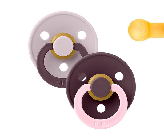 BIBS Studio Fusion Colour - Round Dusky Lilac/Plum