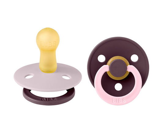 BIBS Studio Fusion Colour - Round Dusky Lilac/Plum