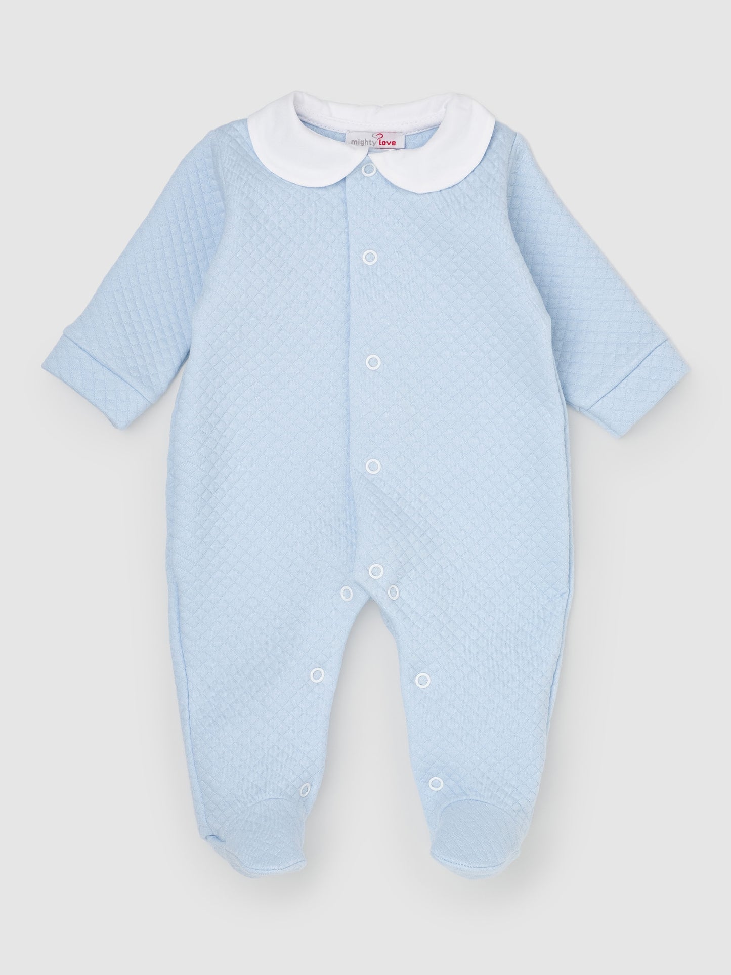 Mighty Love - Babygrow Framboesa Azul