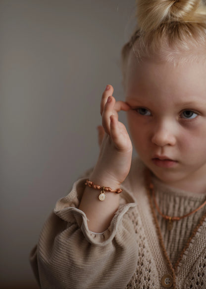 Pulseira Ajustável Infantil Rusted para Charms| Mrs Ertha