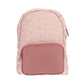 Mochila Infantil Acolchoada Personalizável - Leaves Pink