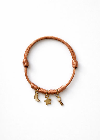 Pulseira Ajustável Infantil Rusted para Charms| Mrs Ertha