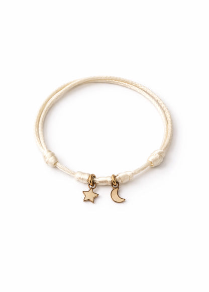 Pulseira Ajustável Infantil Vanilla para Charms | Mrs Ertha