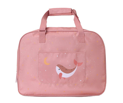 Bolsa de Praia Monnëka Anti-areia Whale Pink