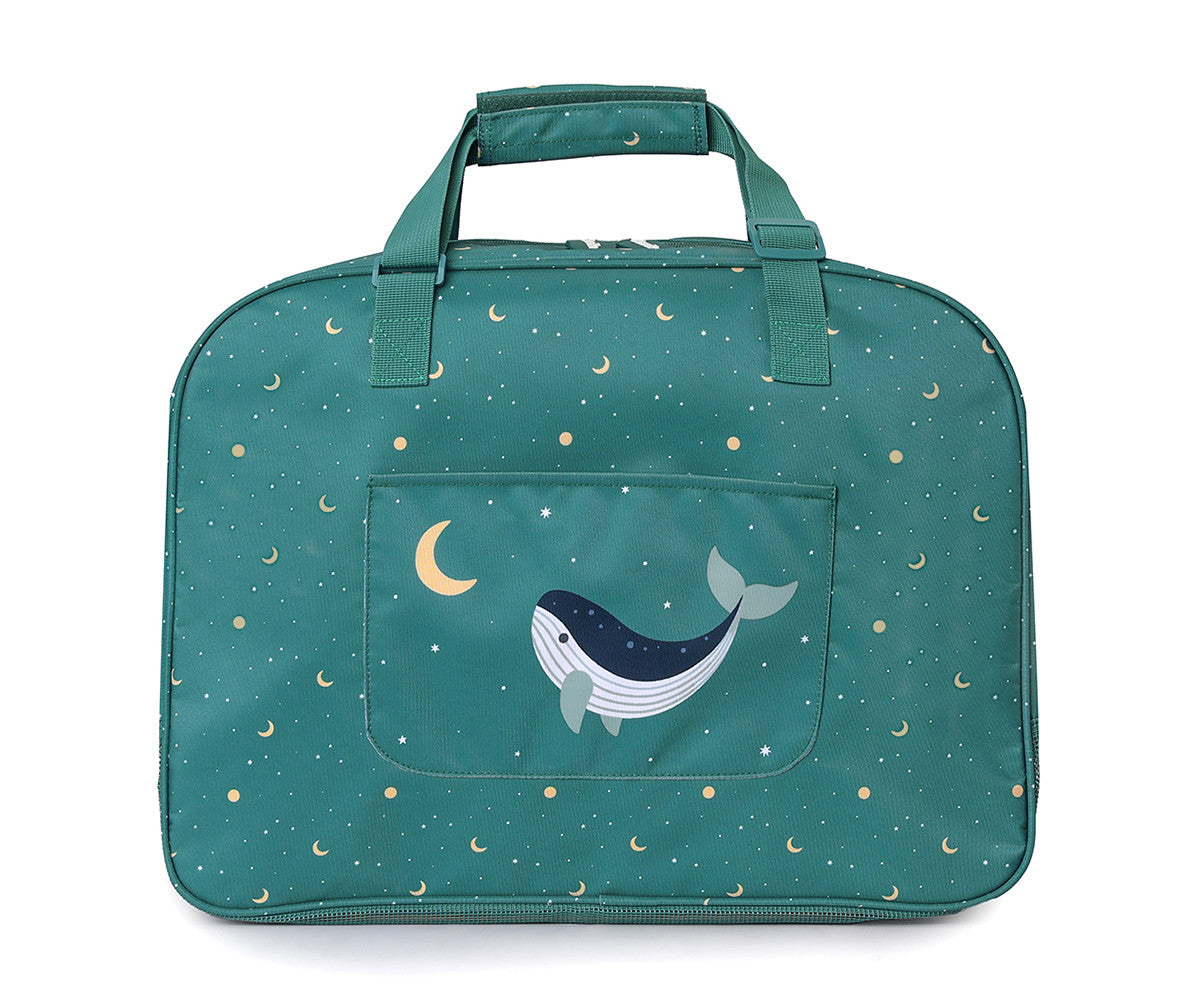 Bolsa de Praia Monnëka Anti-Areia Whale Teal