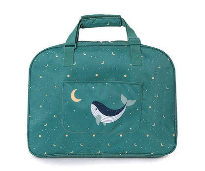 Bolsa de Praia Monnëka Anti-Areia Whale Teal