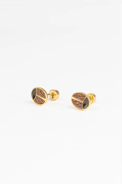 Brincos Studs Earrings - Minimal Lady