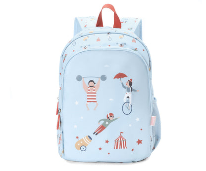 Mochila Média + Porta-chaves Personalizável Tutete - Circus Show