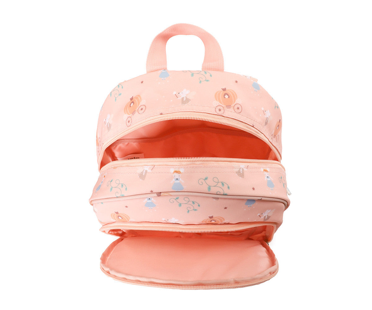 Mochila Média + Porta-chaves Personalizável Tutete - Mouse Fairies