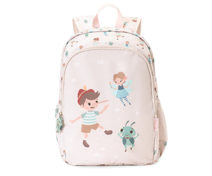 Mochila Média + Porta-chaves Personalizável Tutete - The Wooden Boy