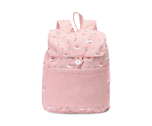 Mochila Pequena Tecido Tutete - Blossom Birds