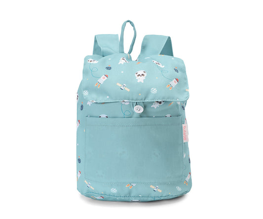 Mochila Pequena Tecido Tutete - Pandas In Space
