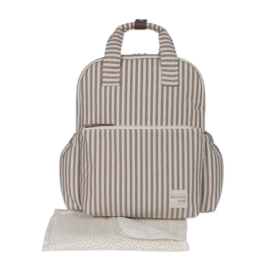 Walking Mum Mochila - Praliné Strips Moka