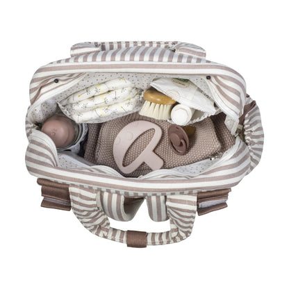 Walking Mum Mochila - Praliné Strips Moka