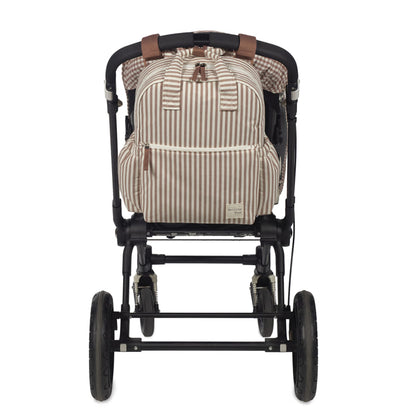 Walking Mum Mochila - Praliné Strips Moka