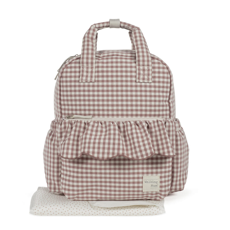 Walking Mum Mochila - Praliné Vichy Moka