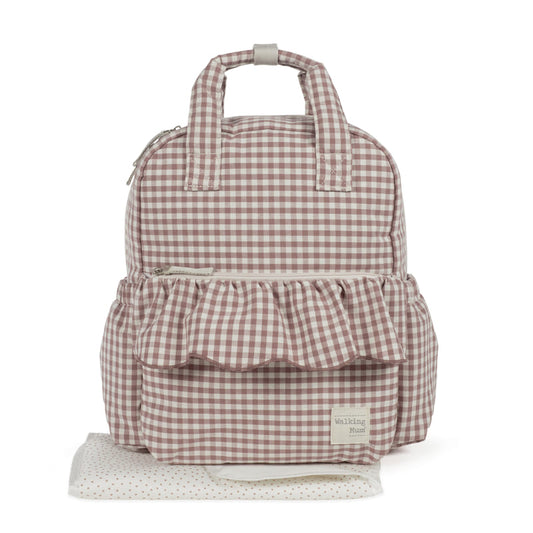 Walking Mum Mochila - Praliné Vichy Moka