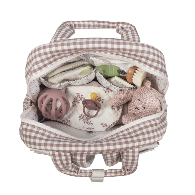 Walking Mum Mochila - Praliné Vichy Moka