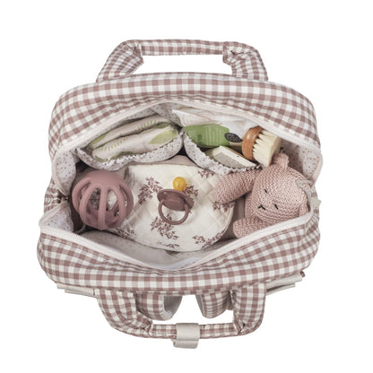 Walking Mum Mochila - Praliné Vichy Moka