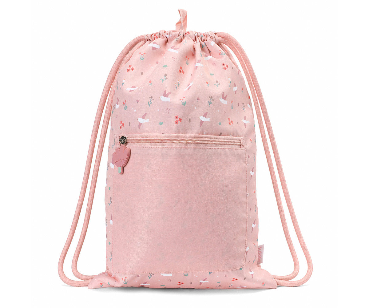 Mochila Saco Impermeável Tutete - Blossom Birds