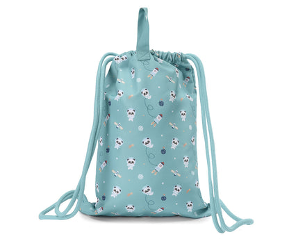 Mochila Saco Impermeável Tutete - Pandas In Space