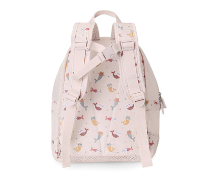 Mochila Infantil Anti-Areia Monnëka Mermaid Cats