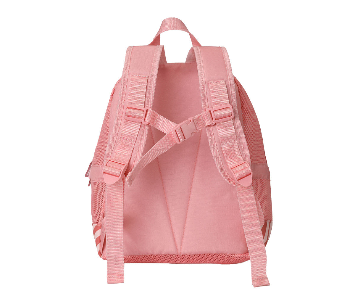 Mochila Infantil Anti-Areia Monnëka Stripes Bloom & Blush