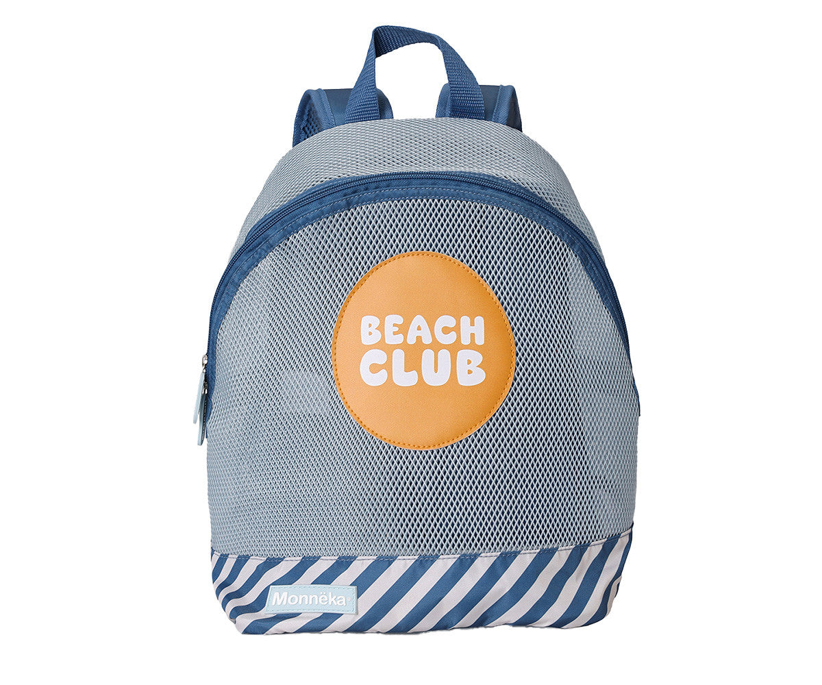 Mochila Infantil Anti-Areia Monnëka Stripes Blues & Beyond