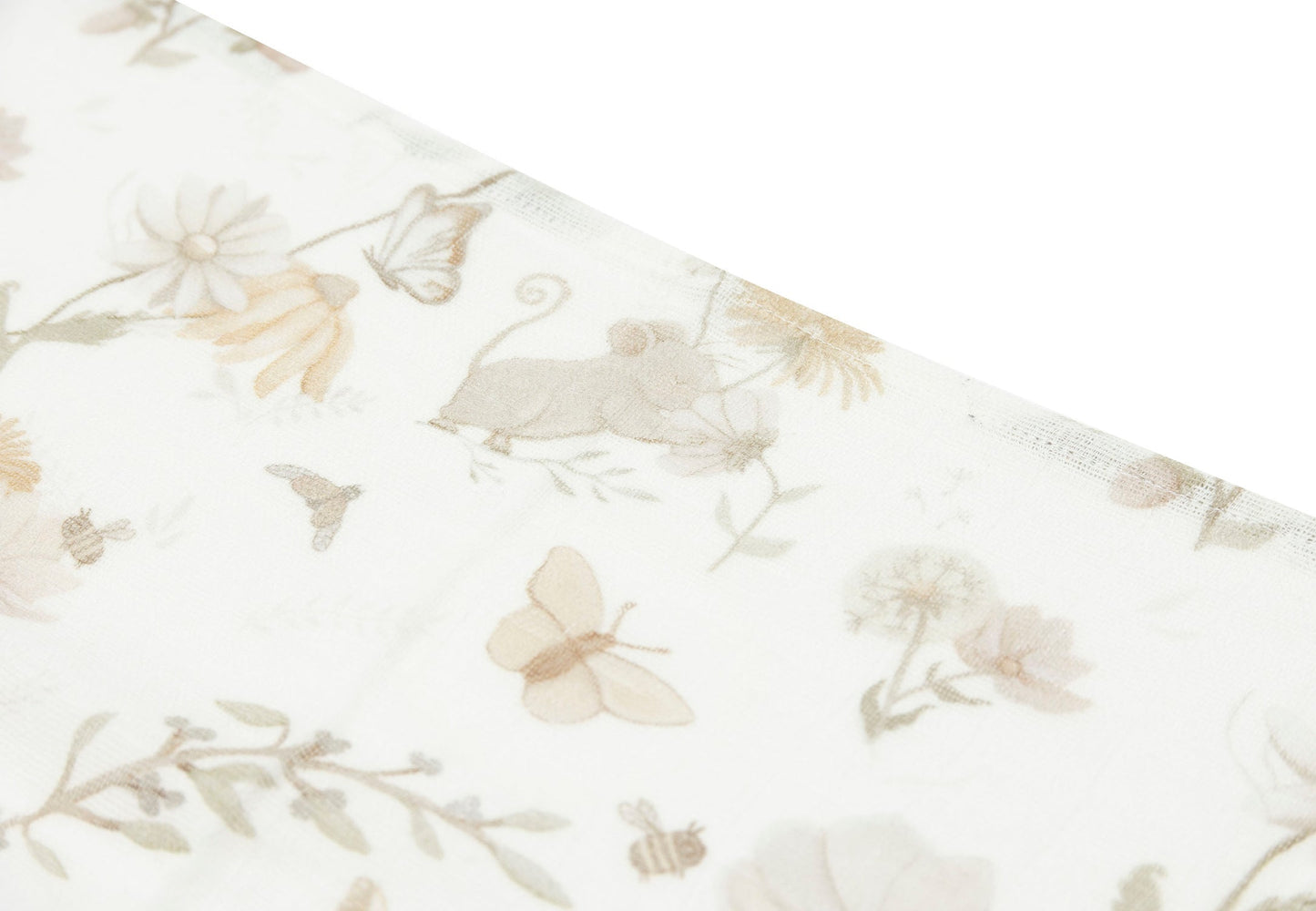 Musselina de pano 70x70cm - Dreamy Mouse - Pack 2