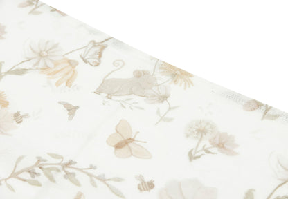 Musselina de pano 70x70cm - Dreamy Mouse - Pack 2