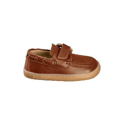 Sapatos Náuticos em Pele com Velcro Barefoot - Chetto