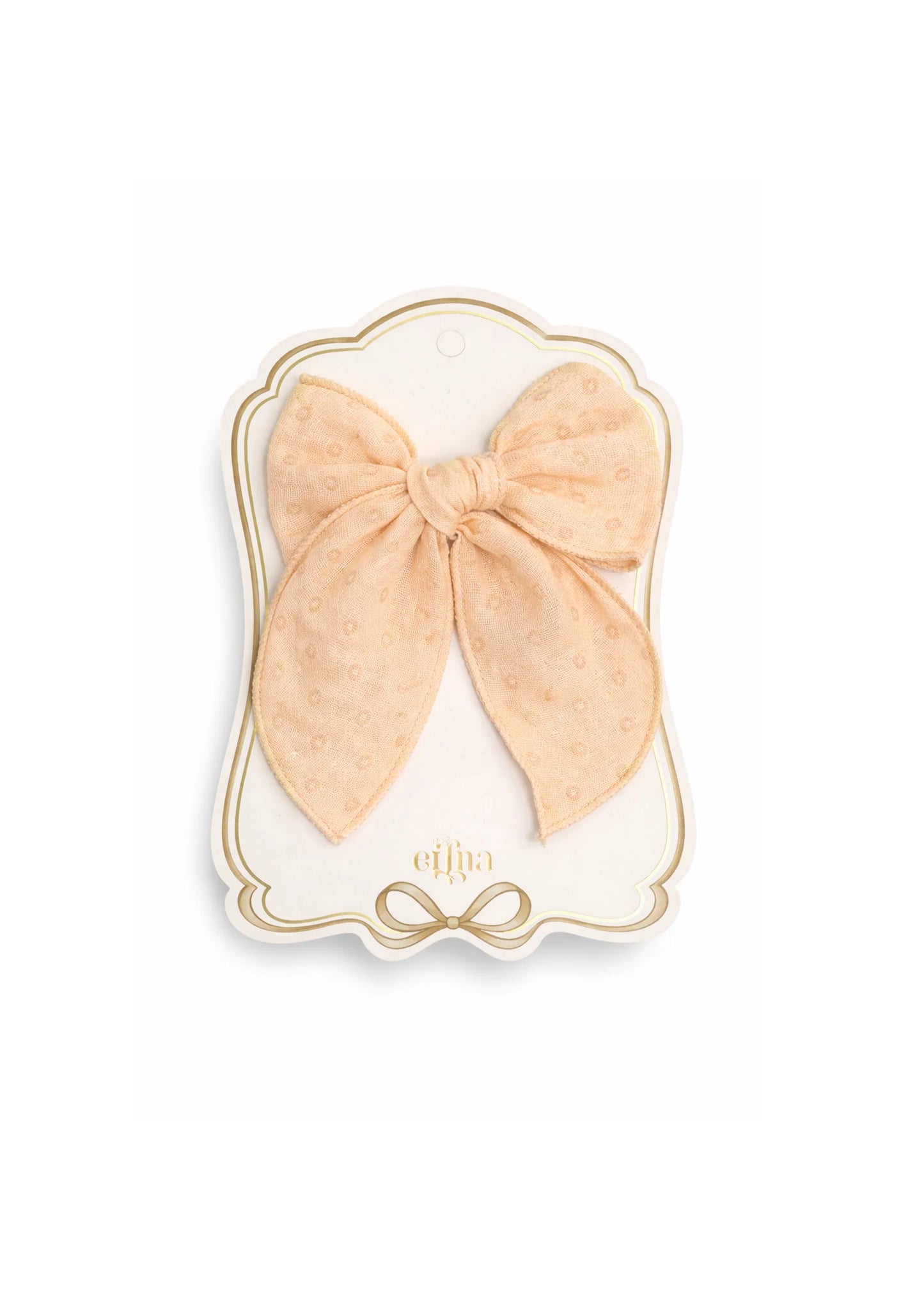 Laço Infantil Neutral Dots para o cabelo | Mrs Ertha