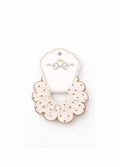 Elástico para Cabelo Scrunchie Tiny Hearts | Mrs Ertha