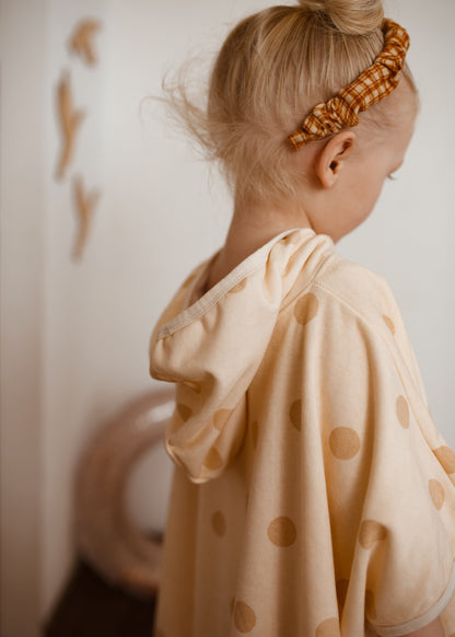 Bandolete Infantil Honey Plaid em Algodão Orgânico | Mrs Ertha