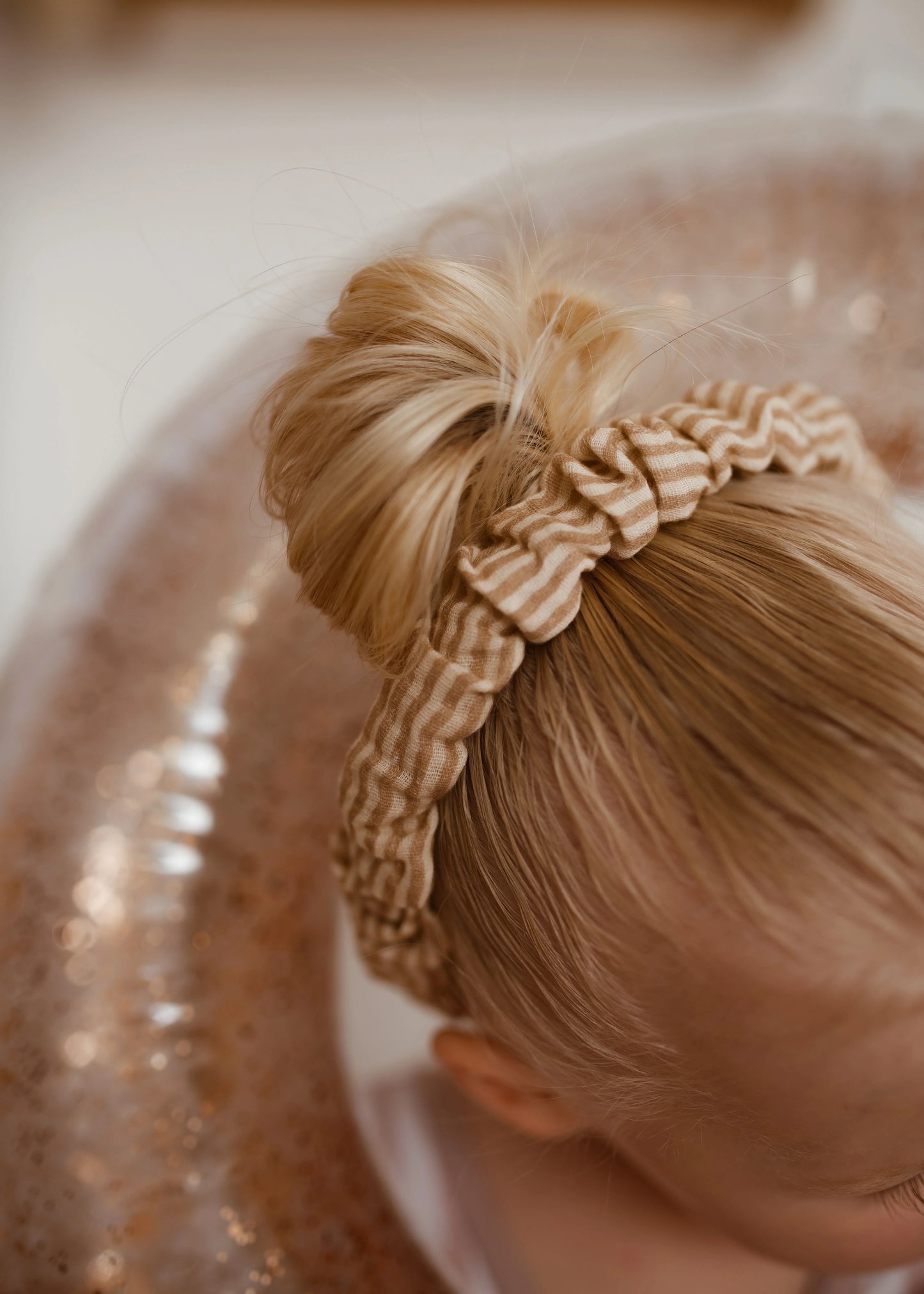 Bandolete Infantil Toffee Lines em Algodão Orgânico | Mrs Ertha