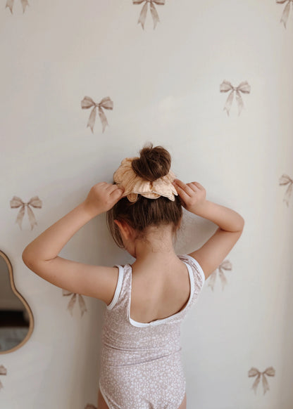 Elástico para Cabelo Scrunchie Neutral Dots | Mrs Ertha