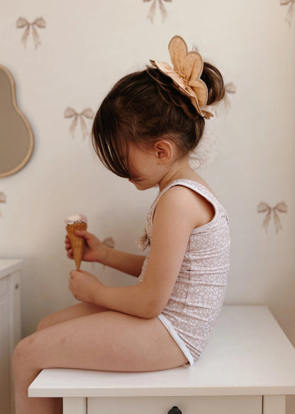 Elástico para Cabelo Scrunchie Neutral Dots | Mrs Ertha