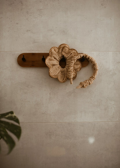 Elástico para Cabelo Scrunchie Toffee Lines | Mrs Ertha