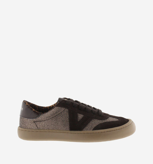 Sapatilhas Adulto Victoria - Olmo Barefoot Glitter & Camurça