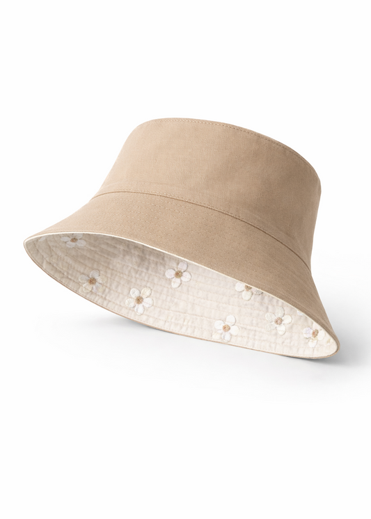 Chapéu Reversível New Buckies Petite Petals | Mrs Ertha